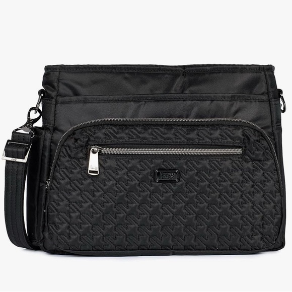 Lug Shimmy SE Crossbody Bag NWT Midnight Black - Picture 1 of 9